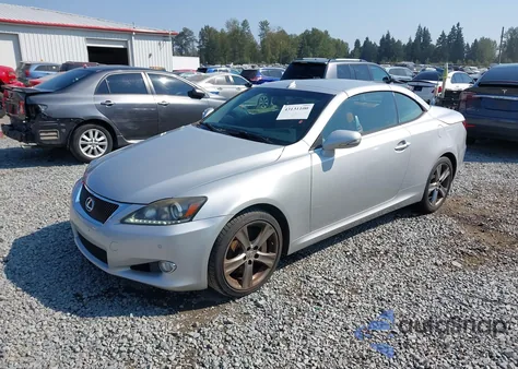 2012 Lexus Is 350C from USA, damaged, VIN JTHFE2C26C2508677